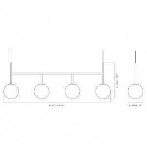 Lámpara estructura colgante TR bulb. Lámparas de diseño colgante de Audo Copenhagen