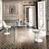 Mesa rectangular Ragno de Fiam. Mesas modernas de cristal para comedor.