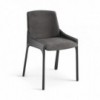 Silla Plié de Fiam. Sillas de diseño moderno para comedor. Sillas tapizadas.