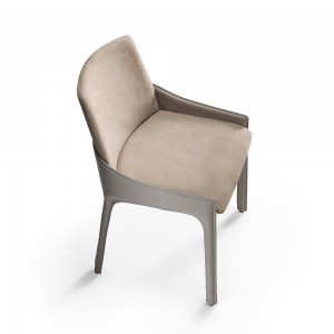 Silla Plié de Fiam. Sillas de diseño moderno para comedor. Sillas tapizadas.