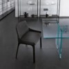 Silla Plié de Fiam. Sillas de diseño moderno para comedor. Sillas tapizadas.