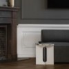 Mesa auxiliar Androgyne Acero de de Audo Copenhagen. Mesas modernas.
