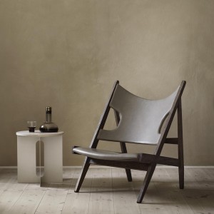 Mesa auxiliar Androgyne Acero de de Audo Copenhagen. Mesas modernas.