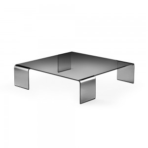 Mesa centro Neutra de Fiam. Mobiliario de cristal. Mesas auxiliares de salón.