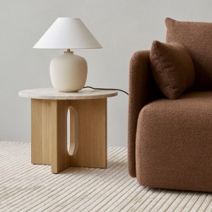 Mesa auxiliar Androgyne Madera de Audo Copenhagen. Mesas modernas.