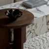 Mesa auxiliar Androgyne Madera de Audo Copenhagen. Mesas modernas.
