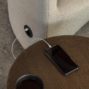 Mesa auxiliar Androgyne Madera de Audo Copenhagen. Mesas modernas.