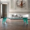 Mesa de centro Atlas de Fiam. Muebles de cristal. Mesas de centro de diseño.