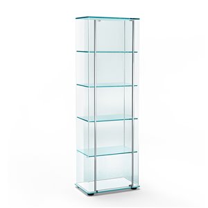 Vitrina Milo Day de Fiam. Muebles modernos italianos. Vitrina para salón.
