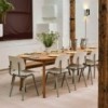 Mesa de madera Triangle de Hay elegante y moderna estilo nordico original.