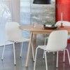 Mesa de madera Triangle de Hay elegante y moderna estilo nordico original.