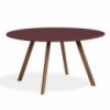 Mesa de madera moderna Copenhague CPH25 Round de HAY.