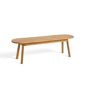 Banco Triangle Leg Hay de madera de Hay de diseño estilio nórdico.