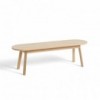 Banco Triangle Leg Hay de madera de Hay de diseño estilio nórdico.