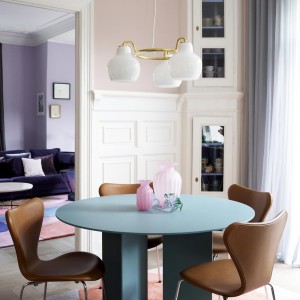 Lámpara VL Ring Crown Suspendida. Louis Poulsen con diseño moderno y elegante