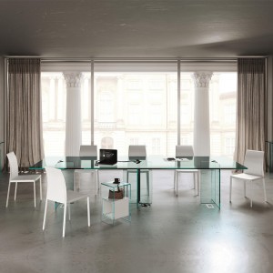 Mesa LLT Ofx Meeting de Fiam. Mesas para reuniones de diseño moderno.