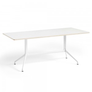 Mesa rectangular AAT 10 de madera y aluminio de Hay. Muebles de diseño.