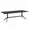Mesa rectangular AAT 10 de madera y aluminio de Hay. Muebles de diseño.