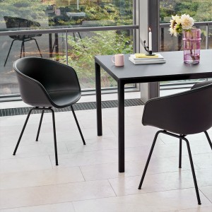 Mesa moderna T12 de HAY para comedor de Diseño nórdico elegante y comodo.