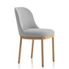Silla Aleta base madera de Viccarbe.