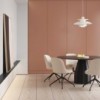 Silla giratoria metálica de diseño Aleta para espacios públicos Viccarbe.