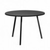 Mesa redonda Loop Stand Round Hay. Mesa de diseño elegante y moderno.