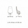 Silla ejecutivo Italia IT1/IT2 de Luxy. Sillas de oficina. Sillas ejecutivas modernas.
