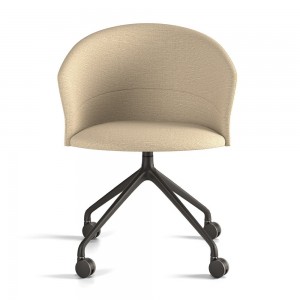 Sillón Copa ruedas Viccarbe base giratoria Viccarbe. Ideal para oficina.