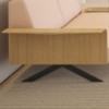 Sofá elegante Sistema legs de Viccarbe. Mobilario para hogar y contract.