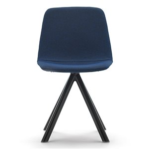 Silla Maarten tapizada de Viccarbe. Mobilario de diseño para contract.