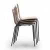 Silla Klip de Viccarbe. Mobilario de diseño moderno para contract.
