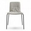 Silla Klip de Viccarbe. Sillas tapizadas de diseño moderno para contract.