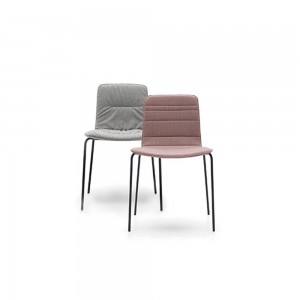 Silla Klip de Viccarbe. Sillas tapizadas de diseño moderno para contract.
