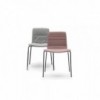Silla Klip de Viccarbe. Sillas tapizadas de diseño moderno para contract.