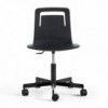 Silla Klip de Viccarbe. Mobilario de diseño moderno para contract. Con ruedas