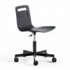 Silla Klip de Viccarbe. Mobilario de diseño moderno para contract. Con ruedas