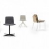 Silla Klip de Viccarbe. Mobilario de diseño moderno para contract. Tapizado