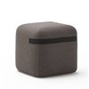 Pouf Season de Viccarbe. Diseño cuadrado moderno ideal para contract. 
