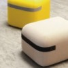 Pouf Season de Viccarbe. Diseño cuadrado moderno ideal para contract. 