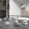 Pouf Season de Viccarbe. Diseño cuadrado moderno ideal para contract. 