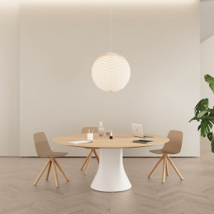 Mesa Cambio redonda Viccarbe. Mobilario de diseño moderno para interiores.