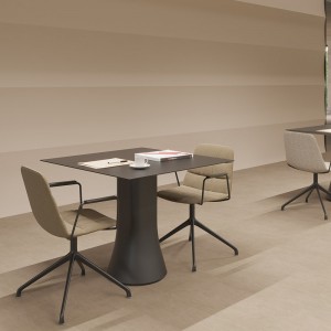 Mesa Cambio cuadrada Viccarbe. Mobilario de diseño moderno para interiores.