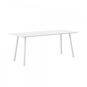 Mesa Maarten rectangular de Viccarbe. Diseño original para comedor o para contract.