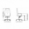 Silla oficina One 1 de Luxy. Sillas de oficina. Muebles de oficina modernos.