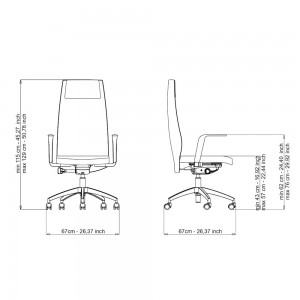 Silla ejecutivo SmartOffice OF13 de Luxy. Sillas de oficina. Sillas de diseño.