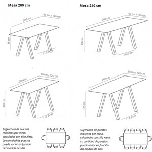 Mesa alta Trestle Viccarbe. Mobilario para contract y espacios interiores.