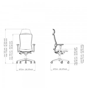 Silla operativa Pop PP1 de Luxy. Sillas de oficina.  Sillas de diseño.