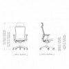 Silla operativa Pop PP1 de Luxy. Sillas de oficina.  Sillas de diseño.