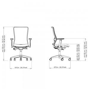 Silla operativa Pop PP2 de Luxy. Sillas de oficina.  Sillas de diseño.