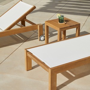Tumbona Bay de Point. Muebles de exterior jardín terraza.